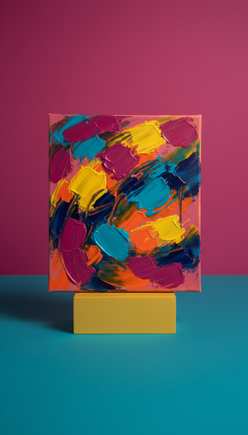 Expressive Canvas Original Painting