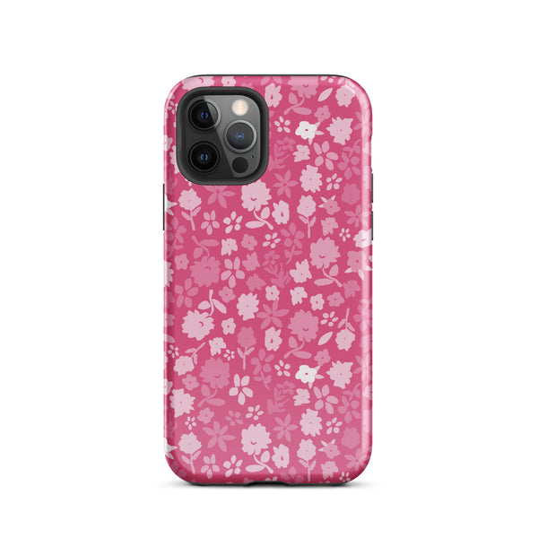 Pink Floral Tough Case for iPhone®