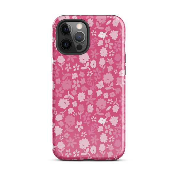 Pink Floral Tough Case for iPhone®