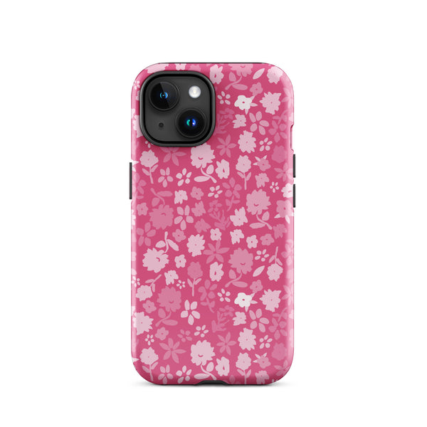 Pink Floral Tough Case for iPhone®