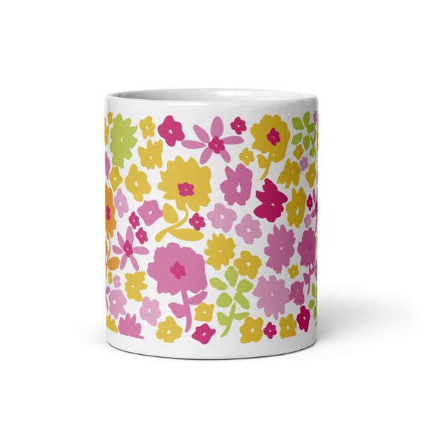 Cottage Floral Garden Mug - Pastel